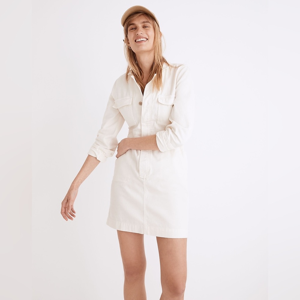 Madewell signature coverall dress